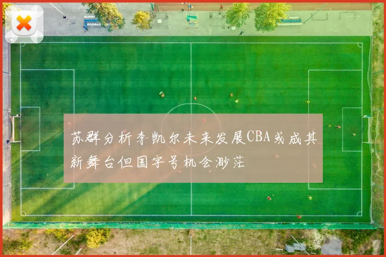 苏群分析李凯尔未来发展CBA或成其新舞台但国字号机会渺茫